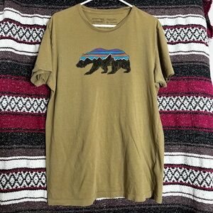 Patagonia Fitz Roy Bear Organic Cotton T-Shirt